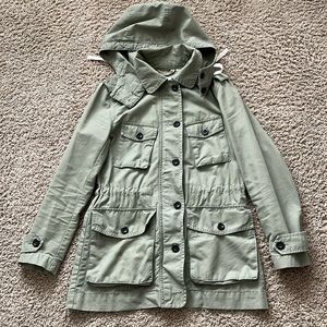 Gap light parka with removable warm lining